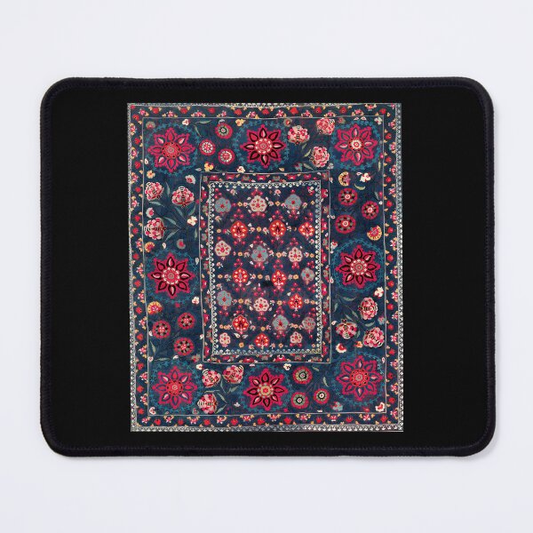 Item preview, Lakai Suzani Shakhrisyabz Uzbek Embroidery Print designed and sold by zmlonkzievw78.