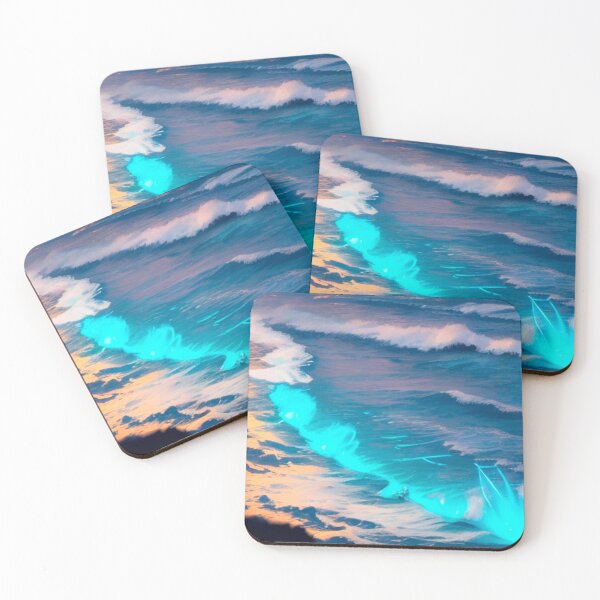 Item preview, Blue Ocean Waves designed and sold by Timegraf.