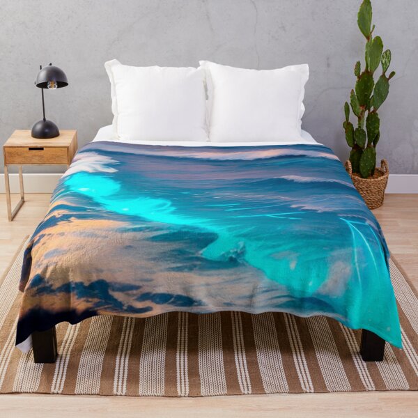 Item preview, Blue Ocean Waves designed and sold by Timegraf.