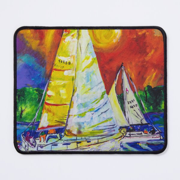 Item preview, Sailboat - Making the turn designed and sold by petergrantart.