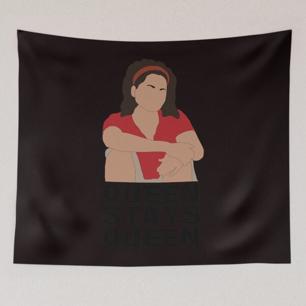 Item preview, Sandra Diaz-Twine Queen Stays Queen  designed and sold by TODDCERVA.
