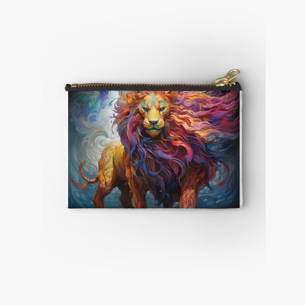 Item preview, Lion Chimera Mythology Art Mythical Creature hair fire designed and sold by abundancevibes.
