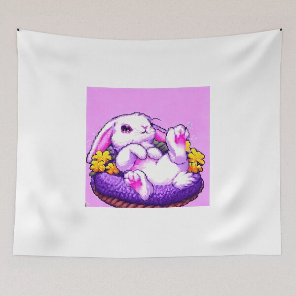 Item preview, Cute Pixel Bunny designed and sold by MellowLazy.