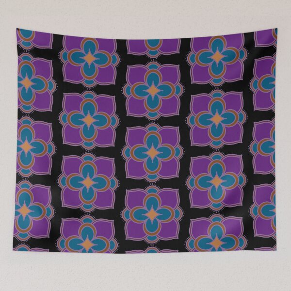 Item preview, Purple Floral by Niibidoon designed and sold by Niibidoon.