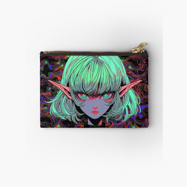 Item preview, Psychedelic Elven Anime Girl designed and sold by bubblegoth.