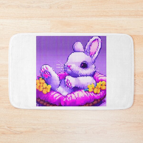 Item preview, 8 Bit Bunny designed and sold by MellowLazy.