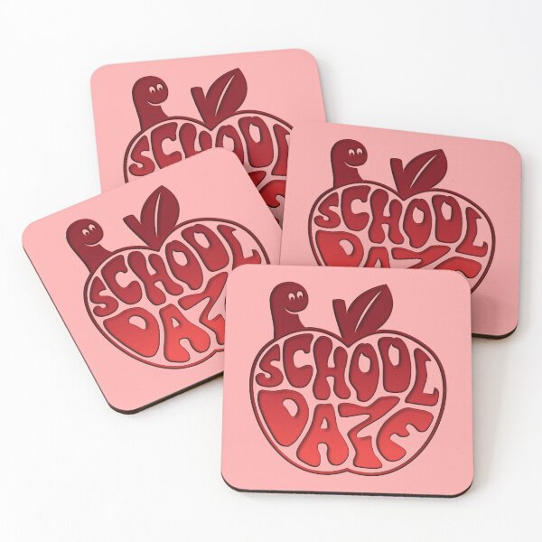 Item preview, School Daze Apple Worm Retro Classroom Teaching Emblem designed and sold by CRHPOD20.