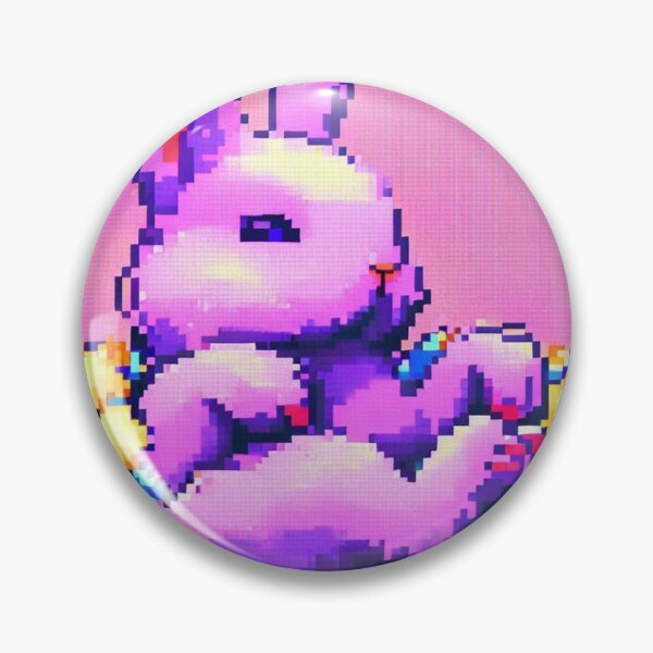 Item preview, Pixel Art Bunny designed and sold by MellowLazy.