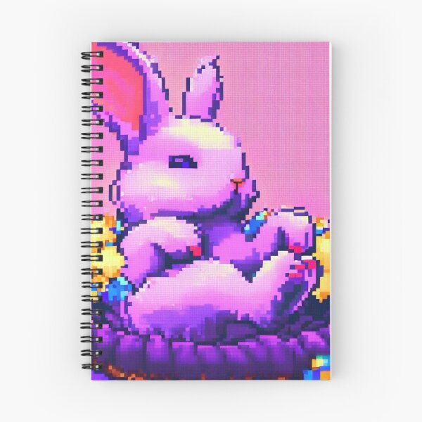 Item preview, Pixel Art Bunny designed and sold by MellowLazy.