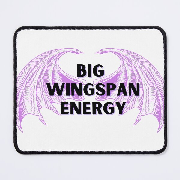 Item preview, Big Wingspan Energy - ACOTAR Sticker designed and sold by Rachel Wanderland.