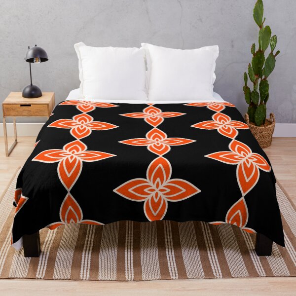 Item preview, Orange Floral by Niibidoon designed and sold by Niibidoon.