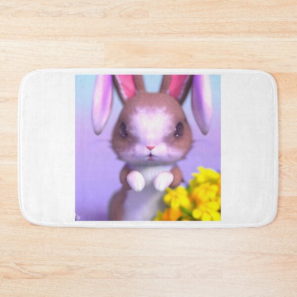 Item preview, Cute Upset Bunny designed and sold by MellowLazy.