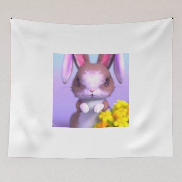 Item preview, Cute Upset Bunny designed and sold by MellowLazy.