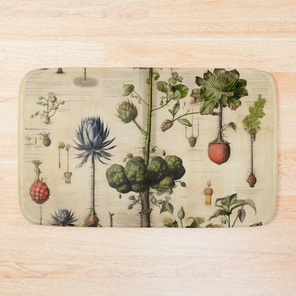 Item preview, Old Plant Drawings of Horticulture and Botany  designed and sold by BrandonArtWorld.