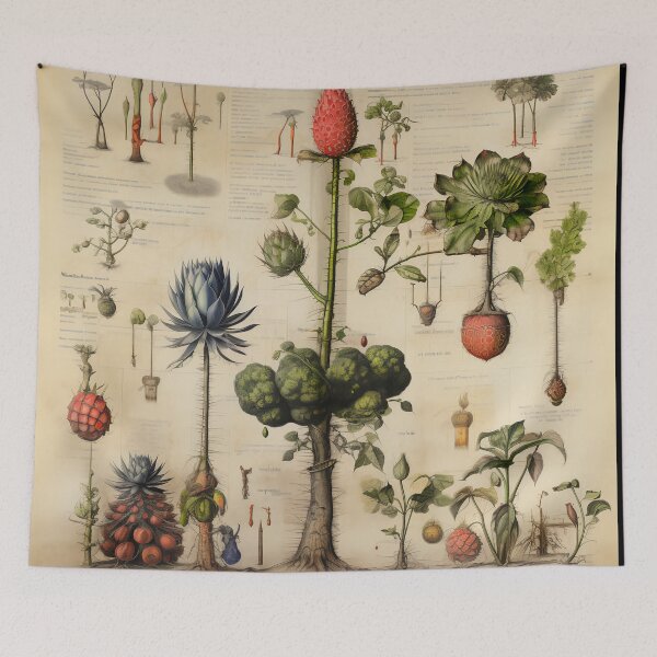 Item preview, Old Plant Drawings of Horticulture and Botany  designed and sold by BrandonArtWorld.