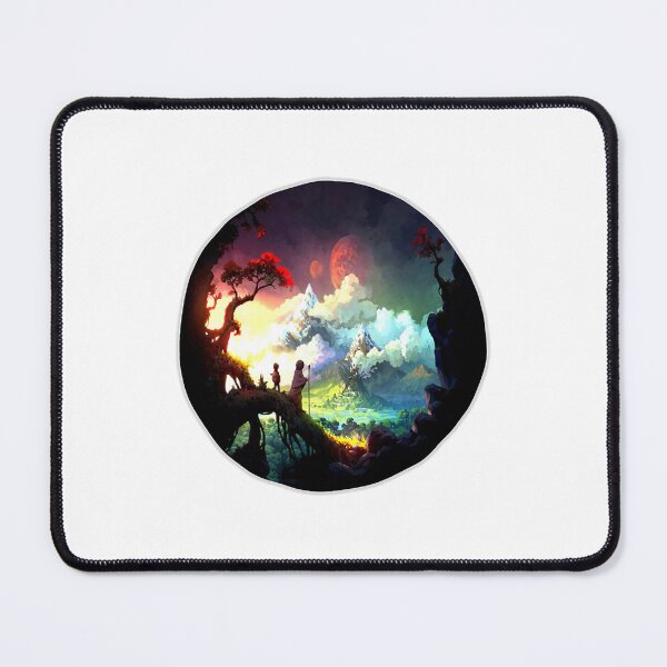 Item preview, Colorful Fantasy Landscape designed and sold by PicassoPetee.