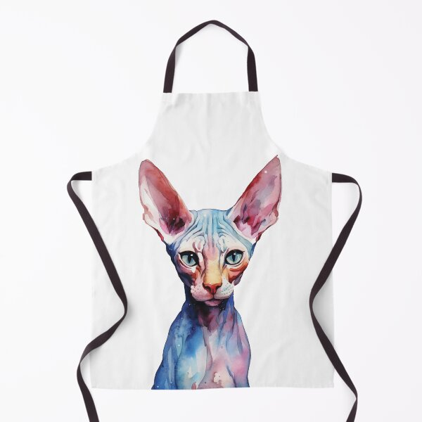 Item preview, Sphynx Cat Art for True Hairless Cat Lovers designed and sold by Lovegrass Prints.