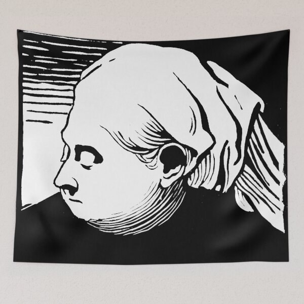 Item preview, Woodcut Portrait of Queen Victoria of Great Britain designed and sold by Pixelchicken.