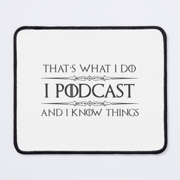 Item preview, Podcast 	 for Podcasters - I Podcast  I Know Things Funny 	 Ideas for the Podcaster with Podcasting Microphone  Kit  1	 designed and sold by wdzvzbqcm58.
