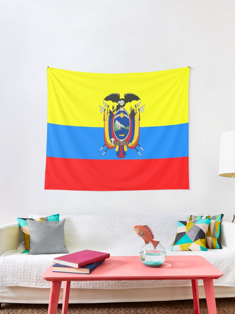 Bandera ecuador de tela ecuatoriana 150cm x 90cm 