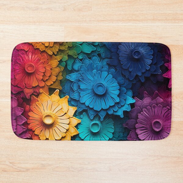 Item preview, Embossed Colorful Floral designed and sold by MapleTArts.
