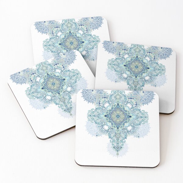 Item preview, paisley, center, boho, ethnic, medallion, floral designed and sold by mintdiamond21.