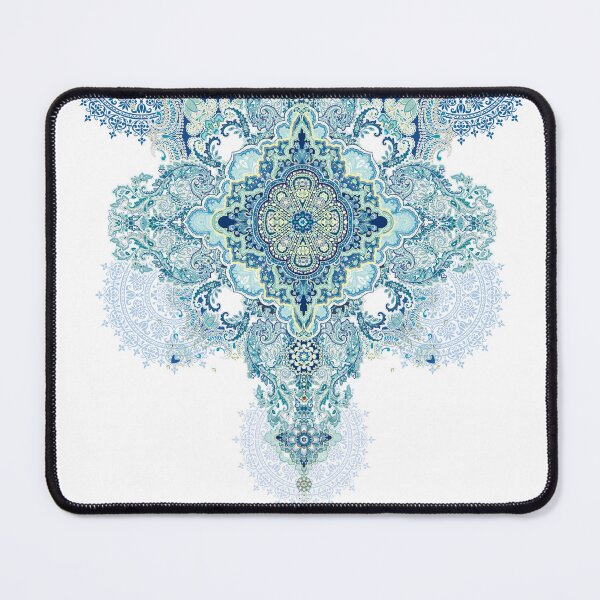 Item preview, paisley, center, boho, ethnic, medallion, floral designed and sold by mintdiamond21.