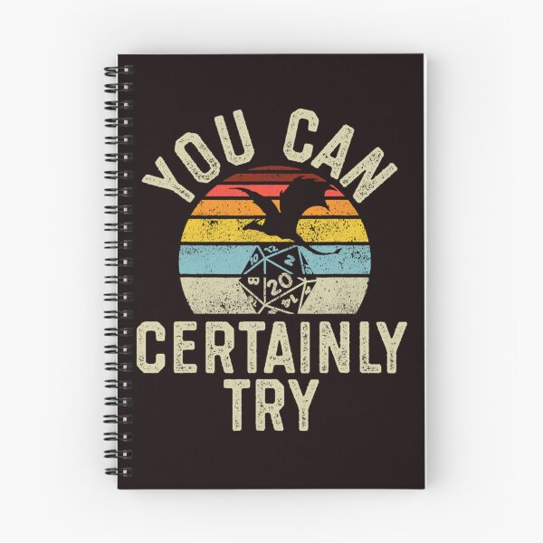 Item preview, You Can Certainly Try D20 Dice Funny Classic  designed and sold by HARVANDERSON.