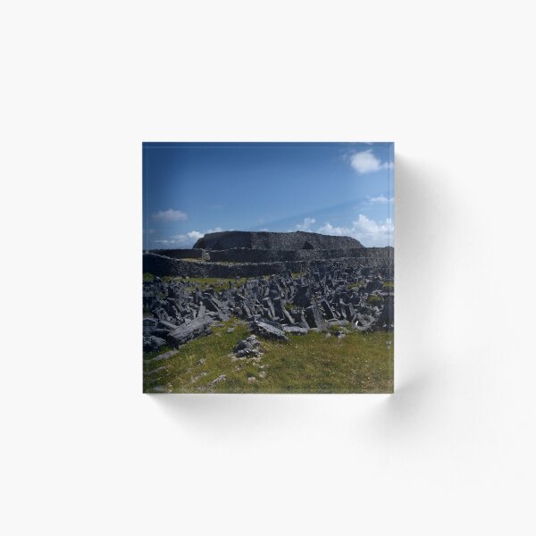 Dun Aengus Fort, Inishmore, Aran Islands Acrylic Block