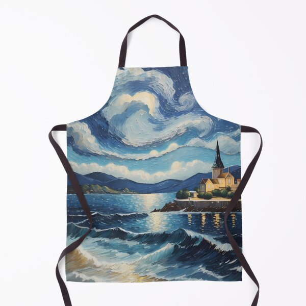 Item preview, Harbor and starry night designed and sold by Omarupattern51.
