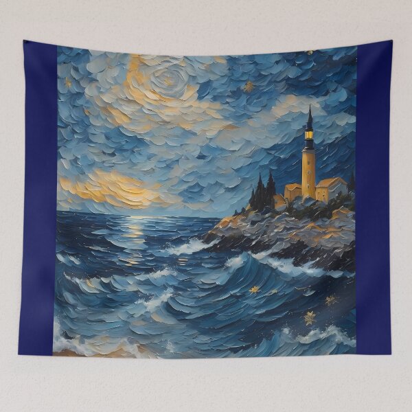 Item preview, starry night capes designed and sold by Omarupattern51.