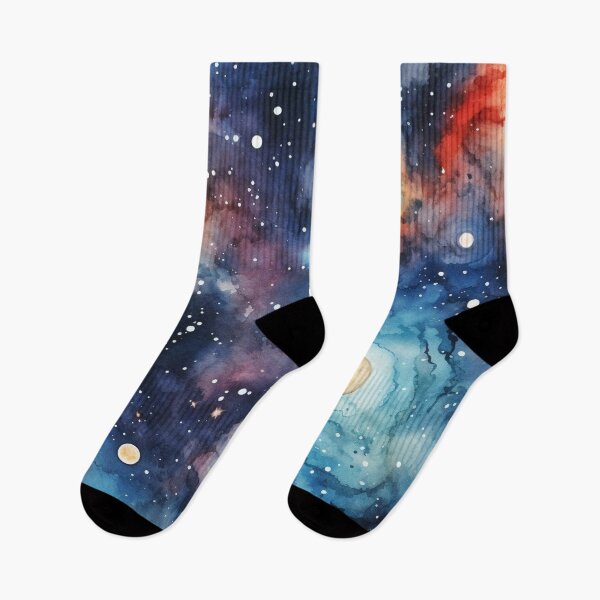 Artikelvorschau, Aquarellgalaxie im Weltraum entworfen und verkauft von RemoteStudio.