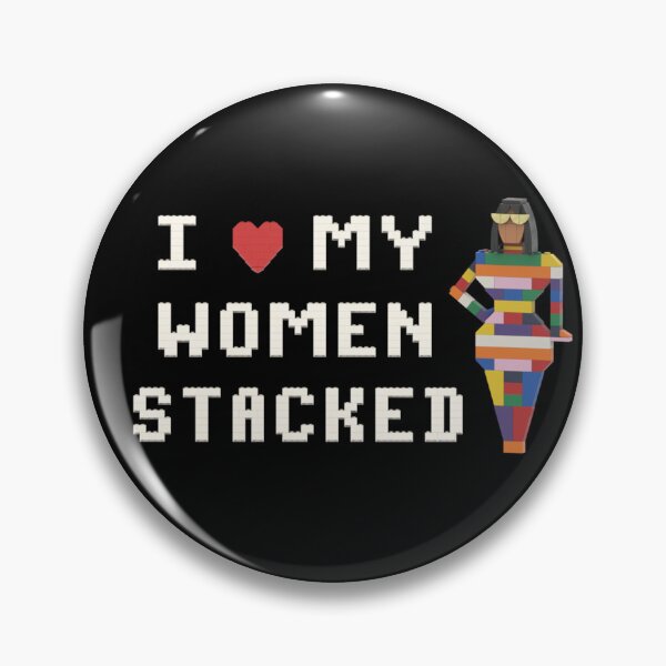Item preview, I love my women stacked designed and sold by bxbrix.