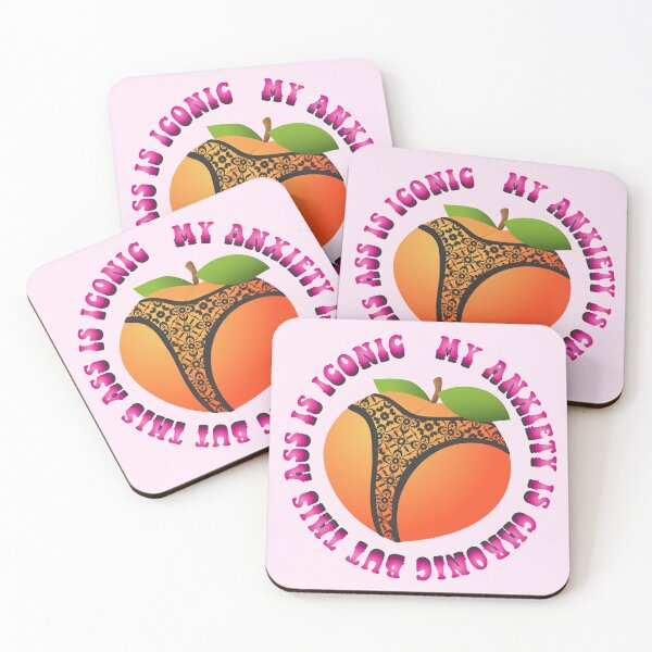 Item preview, Peach Design with Phrase designed and sold by GriimEstudios.