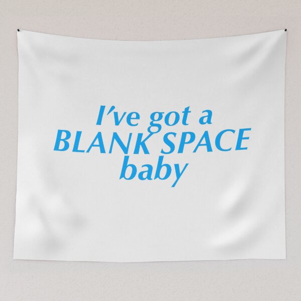 Artikelvorschau, Songtext von Taylor Swift „Blank Space“ aus dem Jahr 1989 entworfen und verkauft von peach-perfect.