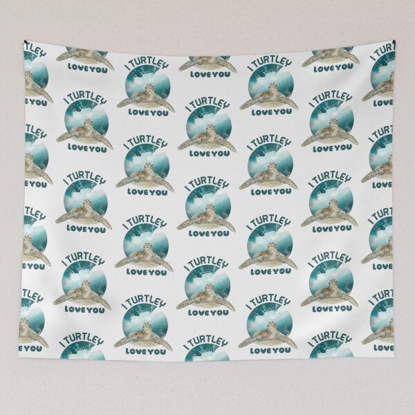 Item preview, I Turtley love you  Valentine day     designed and sold by BaoLamStoreDes.