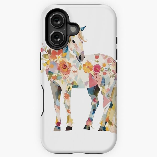 Aperçu de l'œuvre Art abstrait du cheval pour les vrais passionnés d'équitation créée et vendue par Lovegrass Prints.