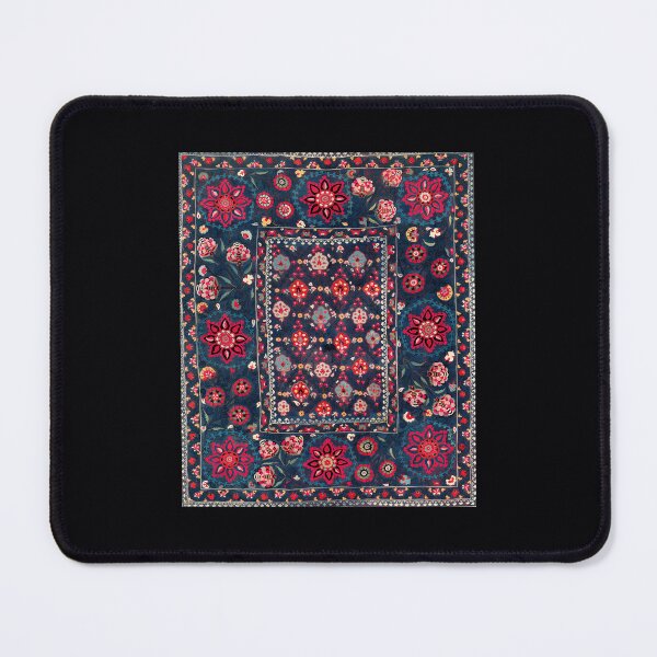 Item preview, Lakai Suzani Shakhrisyabz Uzbek Embroidery Print designed and sold by zfrttnrsyvw3.