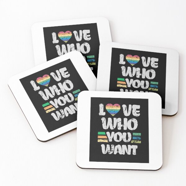 Item preview, Love who you want quote designed and sold by BaoLamStoreDes.
