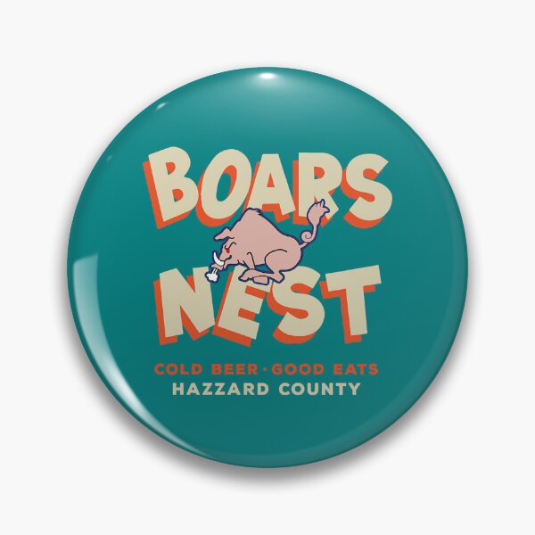 Item preview, BOARS NESTCerveza fríaBuena comidaThe Dukes of Hazzard designed and sold by Brinnle.