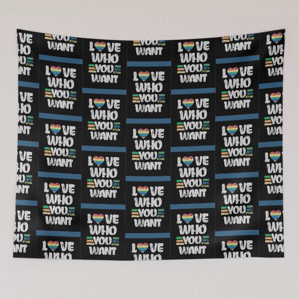Item preview, Love who you want quote designed and sold by BaoLamStoreDes.