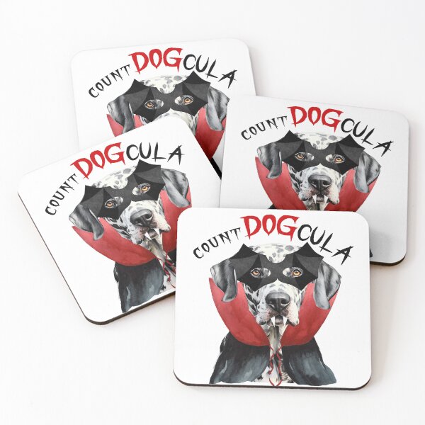 Item preview, Dalmatian Count DOGcula Funny Halloween designed and sold by SalonOfArt.