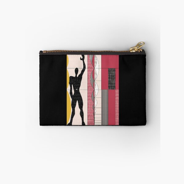 Item preview, Le Corbusier architecture illustration minimalist colored pencil Modulor designed and sold by zmlonkzievw78.