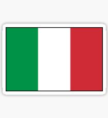ITALY, ITALIAN, Italian Flag, Flag of Italy, 'Bandiera d'Italia', Pure and simple Sticker