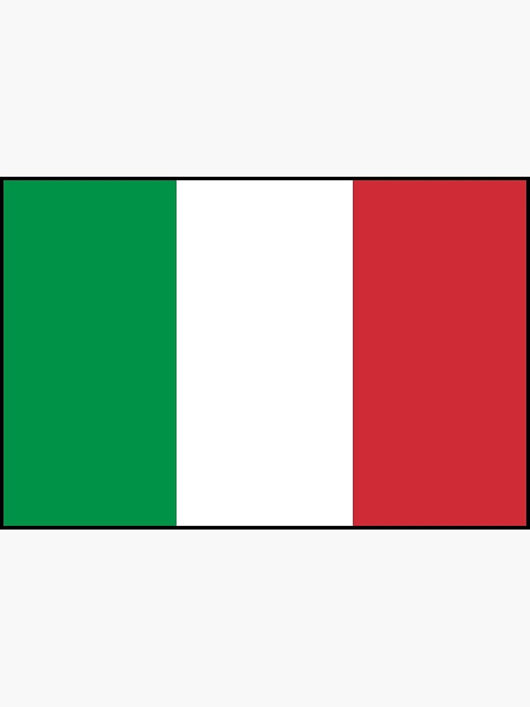 Italy Italian Italian Flag Flag Of Italy Bandiera D Italia Pure And Simple Grusskarte Von Tomsredbubble Redbubble