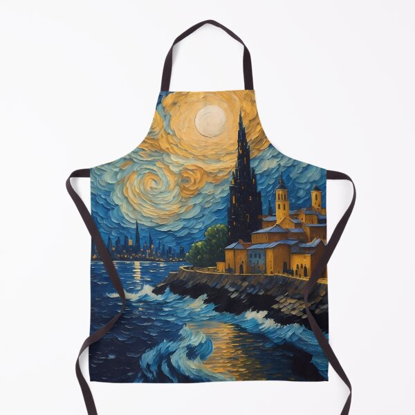 Item preview, Bright moon in a beautiful city designed and sold by Omarupattern51.