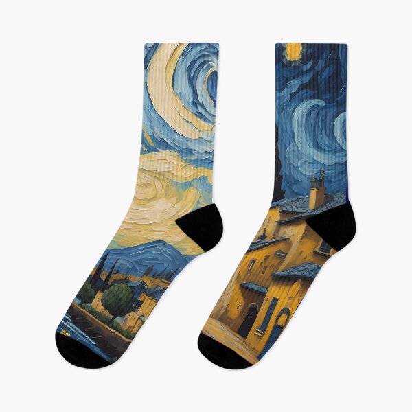 Item preview, river in a starry night designed and sold by Omarupattern51.