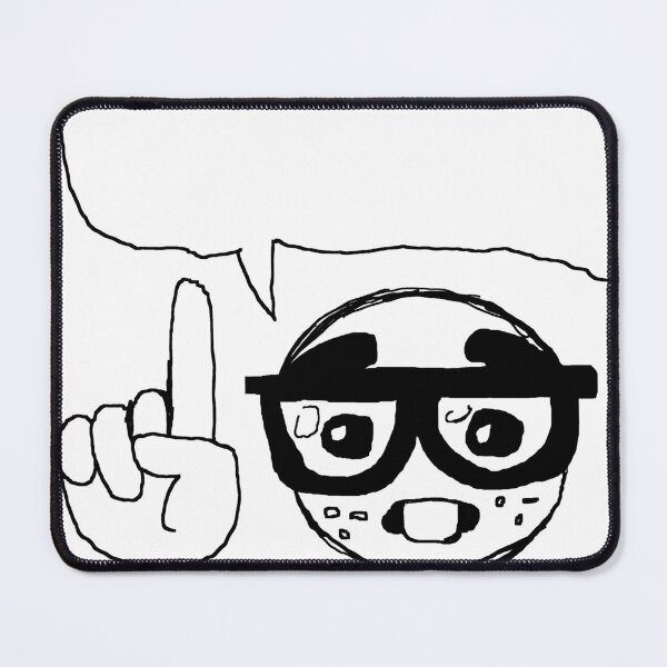 Item preview, Um Actually Nerd Emoji Reaction designed and sold by WoahJasper.