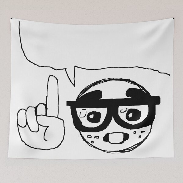 Item preview, Um Actually Nerd Emoji Reaction designed and sold by WoahJasper.
