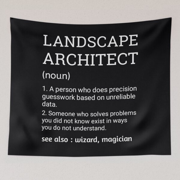Item preview, Landscape Architect Definition	 designed and sold by zfrttnrsyvw3.
